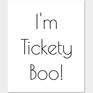 Art Deco Tickety Boo Posters and Art
